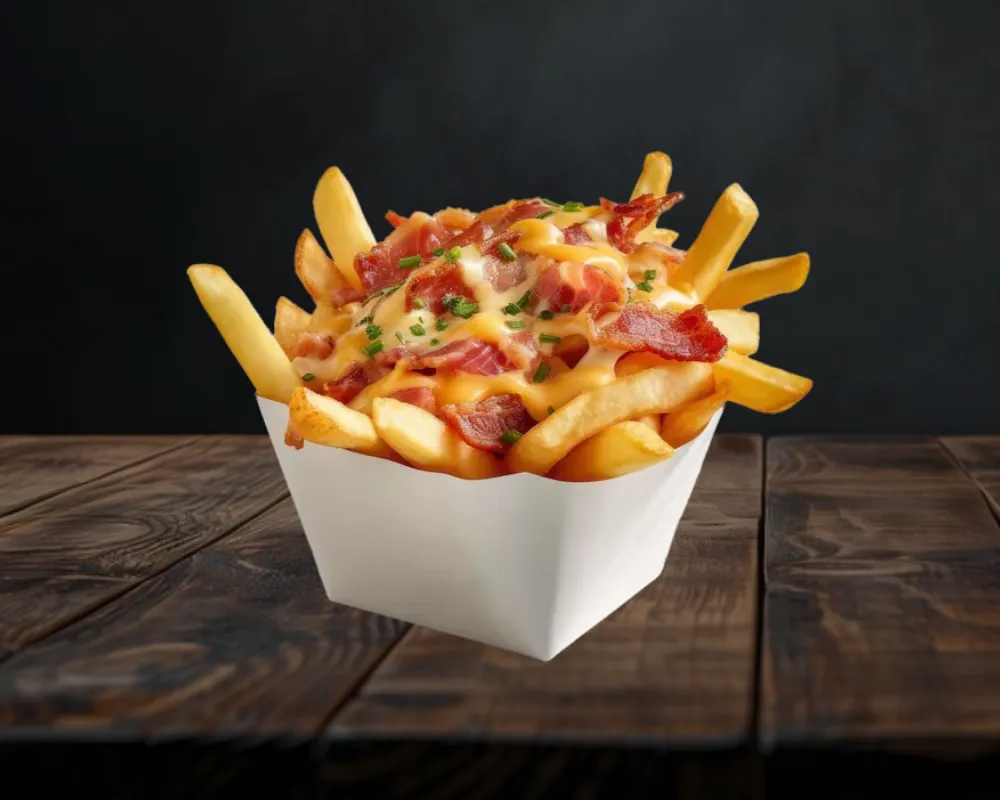 Frites Sauce Cheddar Lardons