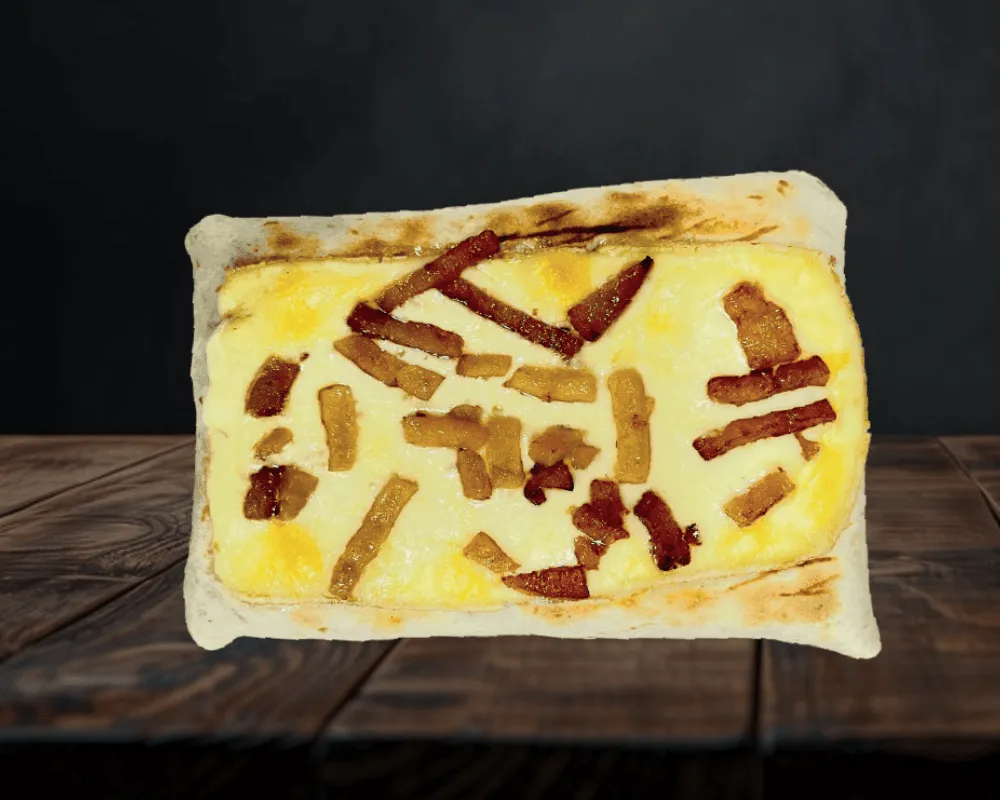 Gratiné à la raclette et lardon 
